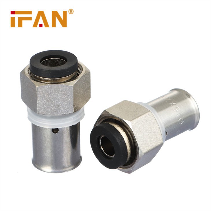 Brass Press Fitting Union