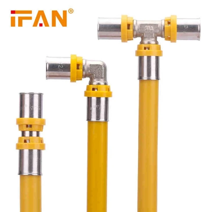 Copper Press Fitting To Pex Gas Pipe