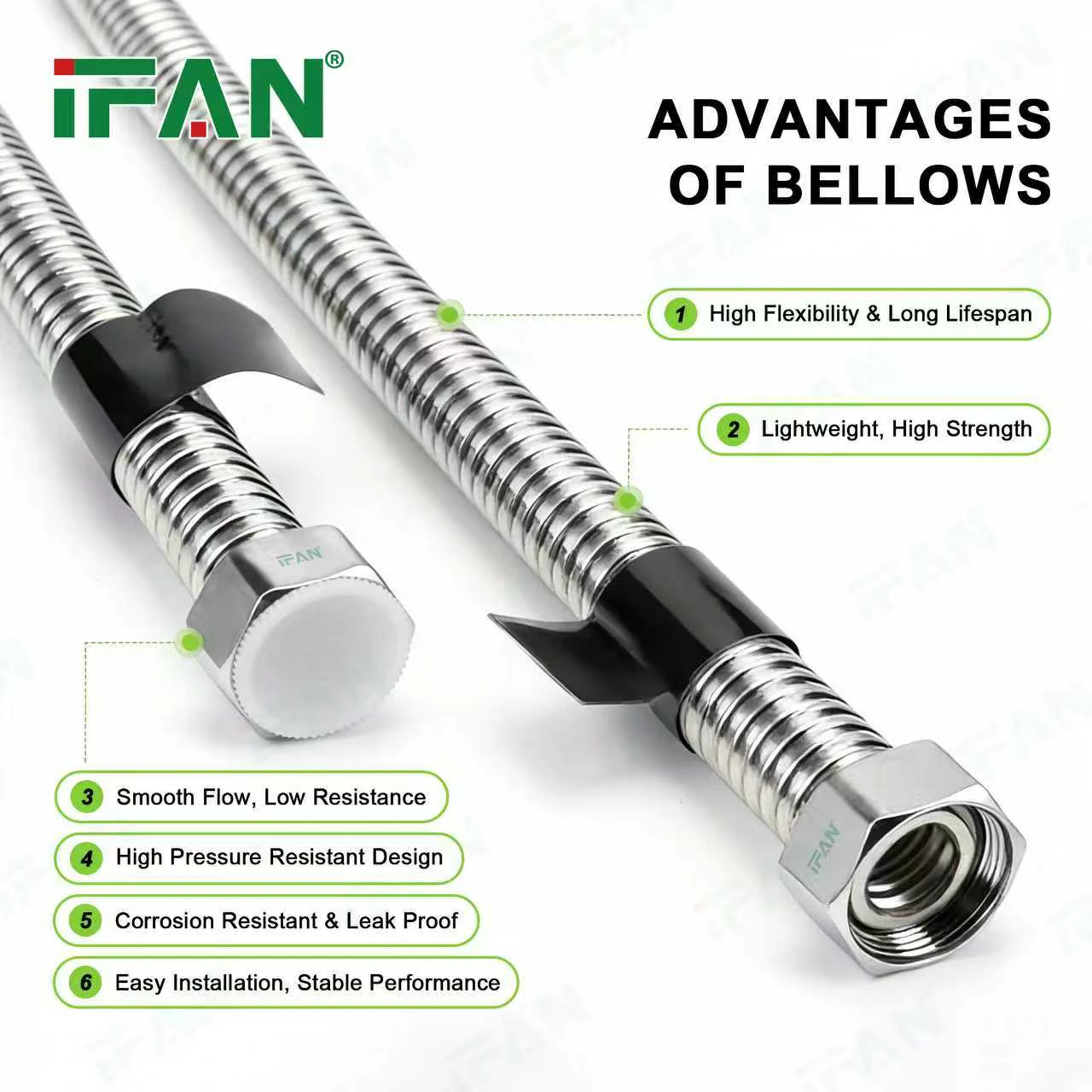 Stainless Steel Corrugated Pipe For Water Supply high quality