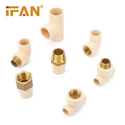 Mostra gratuïta d'accessoris de canonades de CPVC per a canonades d'unió