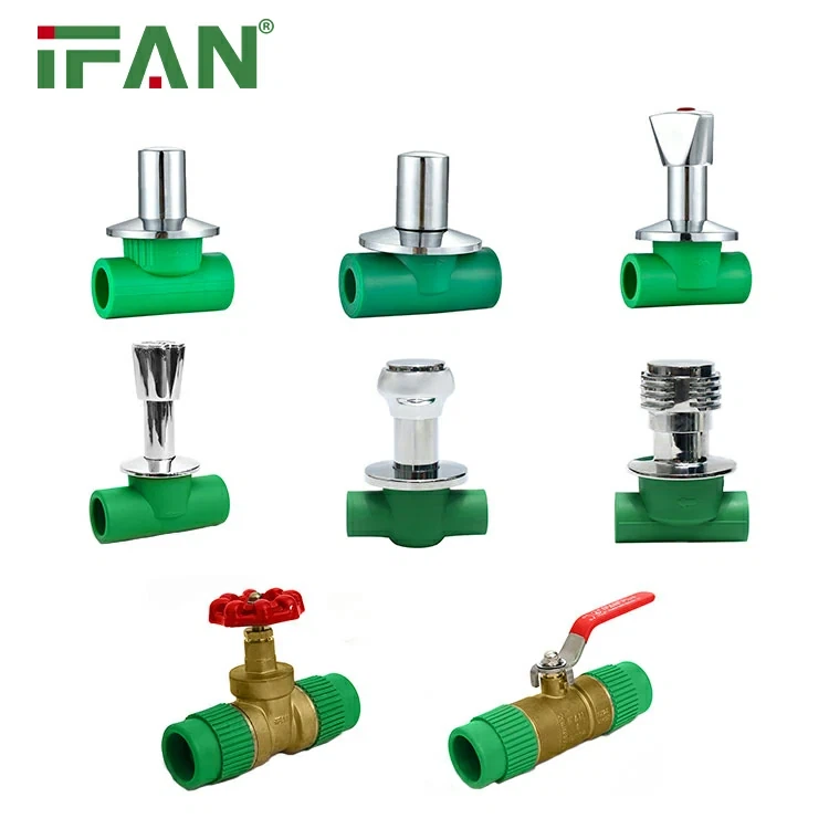 Vàlvula oculta PPR per a la regulació de la pressió de l’aigua